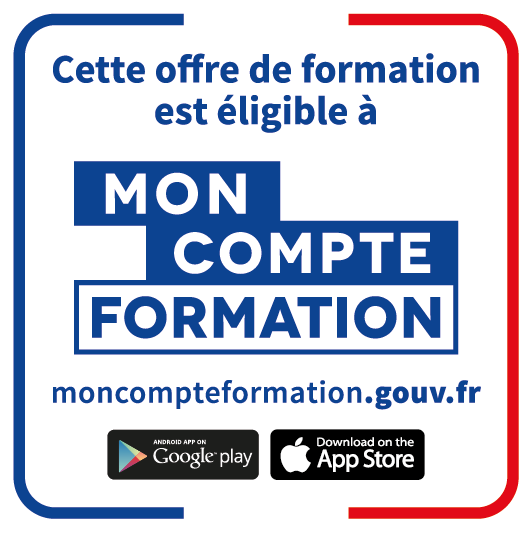 Logo Mon Compte Formation : Formations éligibles au CPF Logo Mon Compte Formation